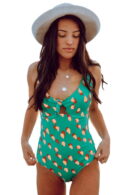 Tropic candy Knotted One Piece Swimsuit