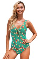 Tropic candy Knotted One Piece Swimsuit